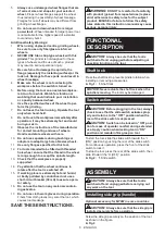 Preview for 6 page of Maktec MT967 Instruction Manual