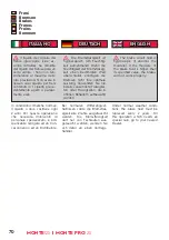 Preview for 70 page of Malaguti MONTE 125 User Manual