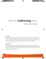 Preview for 52 page of Mali Racing desertfighter 2 3015 User Manual