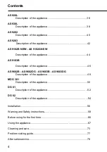 Preview for 4 page of Malloca AS 9102B NEW Operating And Installation Instructions