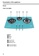 Preview for 22 page of Malloca AS 9102B NEW Operating And Installation Instructions