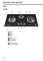 Preview for 34 page of Malloca AS 9102B NEW Operating And Installation Instructions