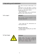 Preview for 5 page of Malloca K-3410DR Instruction Manual