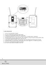 Preview for 6 page of Malone 10010790 User Manual