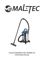 Preview for 1 page of MALTEC MF3800 User Manual