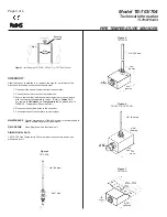 Preview for 3 page of MAMAC SYSTEMS TE-703 Technical Information