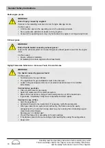 Preview for 20 page of Man E0834 LE302 Operating Instructions Manual