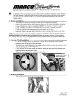 Preview for 3 page of MANCO 7150 Assembly Instructions Manual