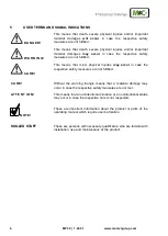 Preview for 6 page of M&C MP Series Operating Instructions Manual