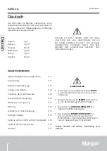 Preview for 10 page of Mangar International Freedom Airflo Mk3 User Instructions And Warranty
