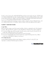 Preview for 2 page of Manhattan 175340 User Manual