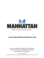 Preview for 8 page of Manhattan 176569 User Manual