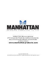 Preview for 12 page of Manhattan 177412 User Manual