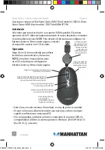 Preview for 4 page of Manhattan MM1 Optical Mobile Mini Mouse Quick Install Manual