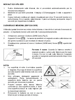 Preview for 3 page of maniquick mq Perfect MQ917 Operating Instruction