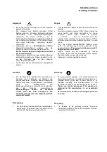 Preview for 6 page of Mannesmann Demag G 823 H Operating Instructions Manual