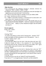 Preview for 4 page of Manta CLK002 User Manual