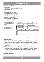 Preview for 21 page of Manta CLK9016 User Manual