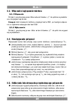 Preview for 20 page of Manta CTA-5000 User Manual