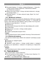 Preview for 24 page of Manta CTA-5000 User Manual