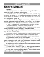 Preview for 18 page of Manta EBOOK02 User Manual