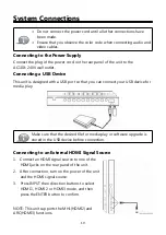 Preview for 10 page of Manta LE5033 Manual