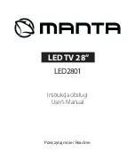 Manta LED2801 User Manual preview