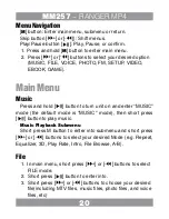 Preview for 20 page of Manta MM257 User Manual