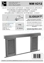 Preview for 1 page of Mantion SLIDSOFT NM V212 Instructions For Assembly