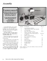 Preview for 6 page of Mantis 7262 Operator'S & Parts Manual