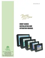 Maple Systems Ivory Series Installation And Operation Manual preview