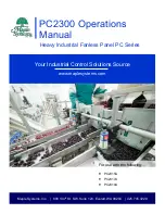 Maple Systems PC2300 Series Operation Manual preview