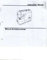 Preview for 1 page of Maquina Panavox 8160 Instruction Manual