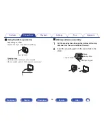 Preview for 89 page of Marantz AV7702mk2 Owner'S Manual