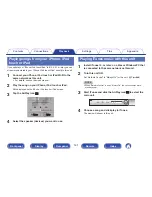 Preview for 141 page of Marantz AV7702mk2 Owner'S Manual