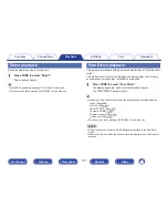 Preview for 157 page of Marantz AV7702mk2 Owner'S Manual