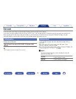 Preview for 257 page of Marantz AV7702mk2 Owner'S Manual