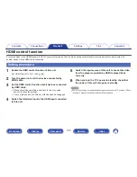 Preview for 106 page of Marantz NR1506 Owner'S Manual