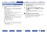 Preview for 138 page of Marantz NR1711 Owner'S Manual