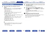 Preview for 160 page of Marantz SR5015 Owner'S Manual