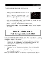 Preview for 8 page of Marathon RJ-100SC User Manual