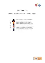 Preview for 1 page of Marco Mammoliti BOX DOCCIA Installation, Use And Maintenance Manual