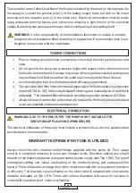 Preview for 4 page of Marco 164 002 12-US - UP3-P 12V Instructions For Use Manual