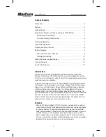 Preview for 2 page of Marcum Technologies VS625SD User Manual