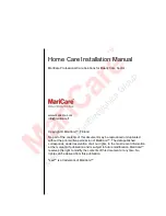 Preview for 2 page of MariCare Elea Installation Manual