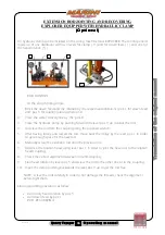 Preview for 38 page of Marini Quarry Votager Operating And Maintenance Manual