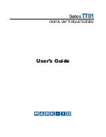 Mark-10 MTT01-100 User Manual preview