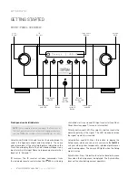 Preview for 6 page of Mark Levinson ?585 Quick Start Manual