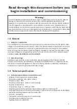 Preview for 3 page of Mark 0664048 Technical Manual