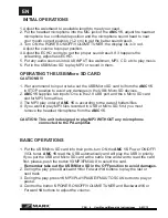 Preview for 6 page of Mark AMC 15 User Manual